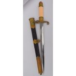 Good condition Polish Naval Dagger And Scabbard