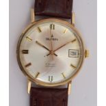 Buren 9ct Gold Wristwatch