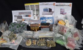 Box Of Buildings And Scenery For Railway System
