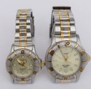 Pair Of His And Hers Seiko Scuba 200m Watches