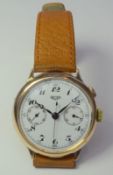 1930s Heuer One Button Chronograph