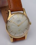 Rare Swiss 9ct Gold Watch By Tiara