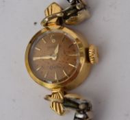 Lady's Rolex Orchid 18ct Gold Wristwatch