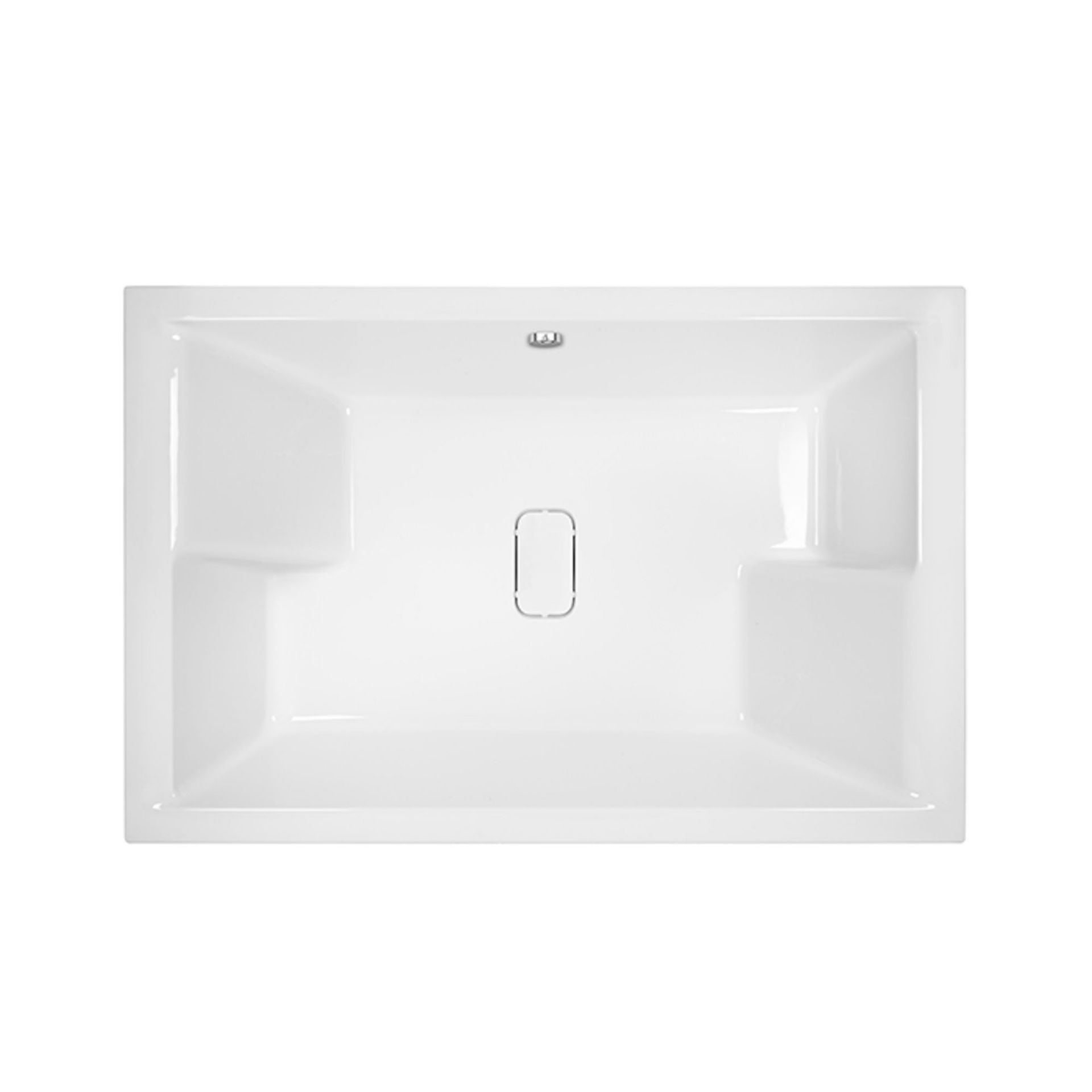 (ZL4) 1800 x 1200mm Inset Double Bath RRP £2,199.99. Luxurious double inlet bath Crafted from high - Image 3 of 3