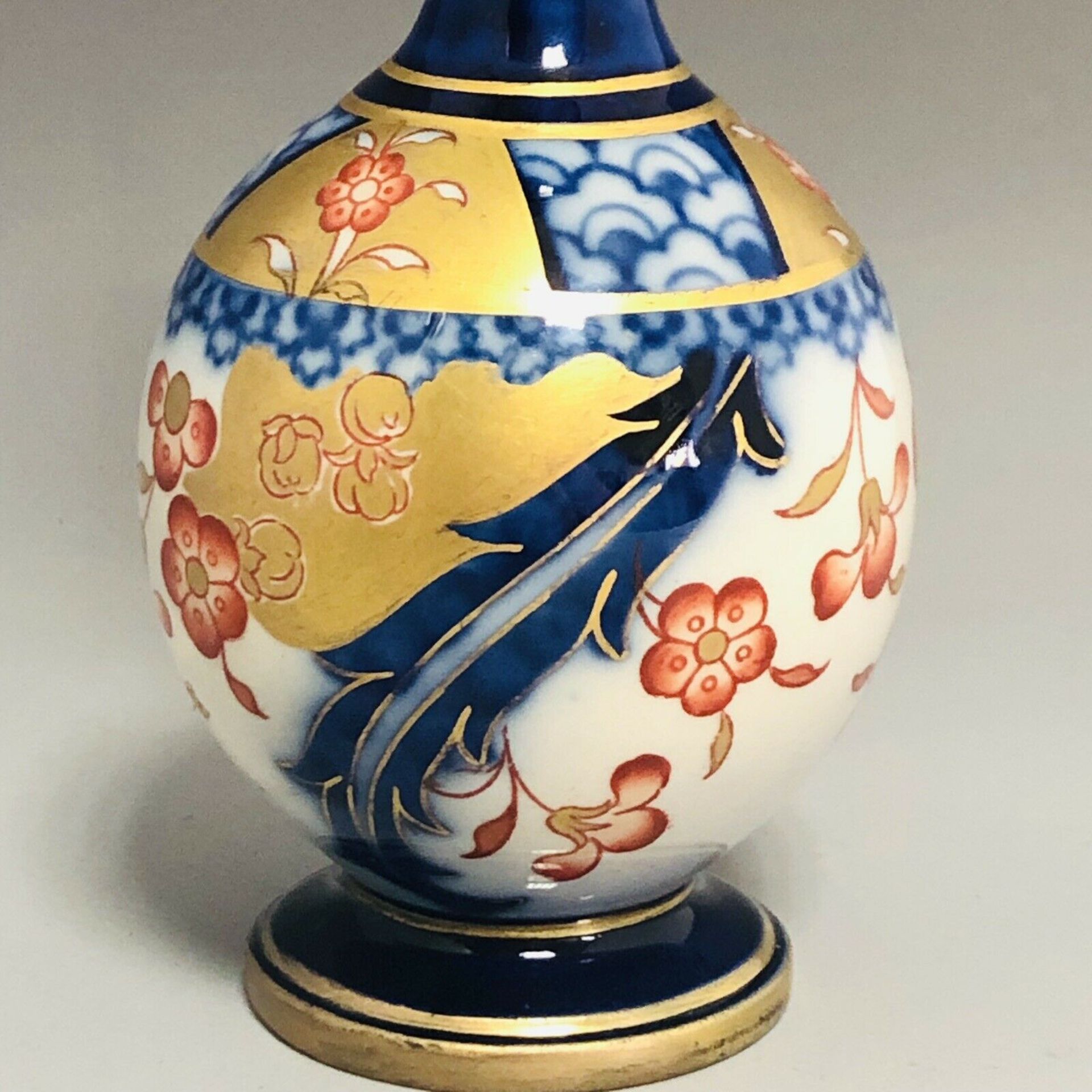 Antique William Moorcroft for James Macintyre Aurelian Ware Art Pottery Vase - Image 9 of 9