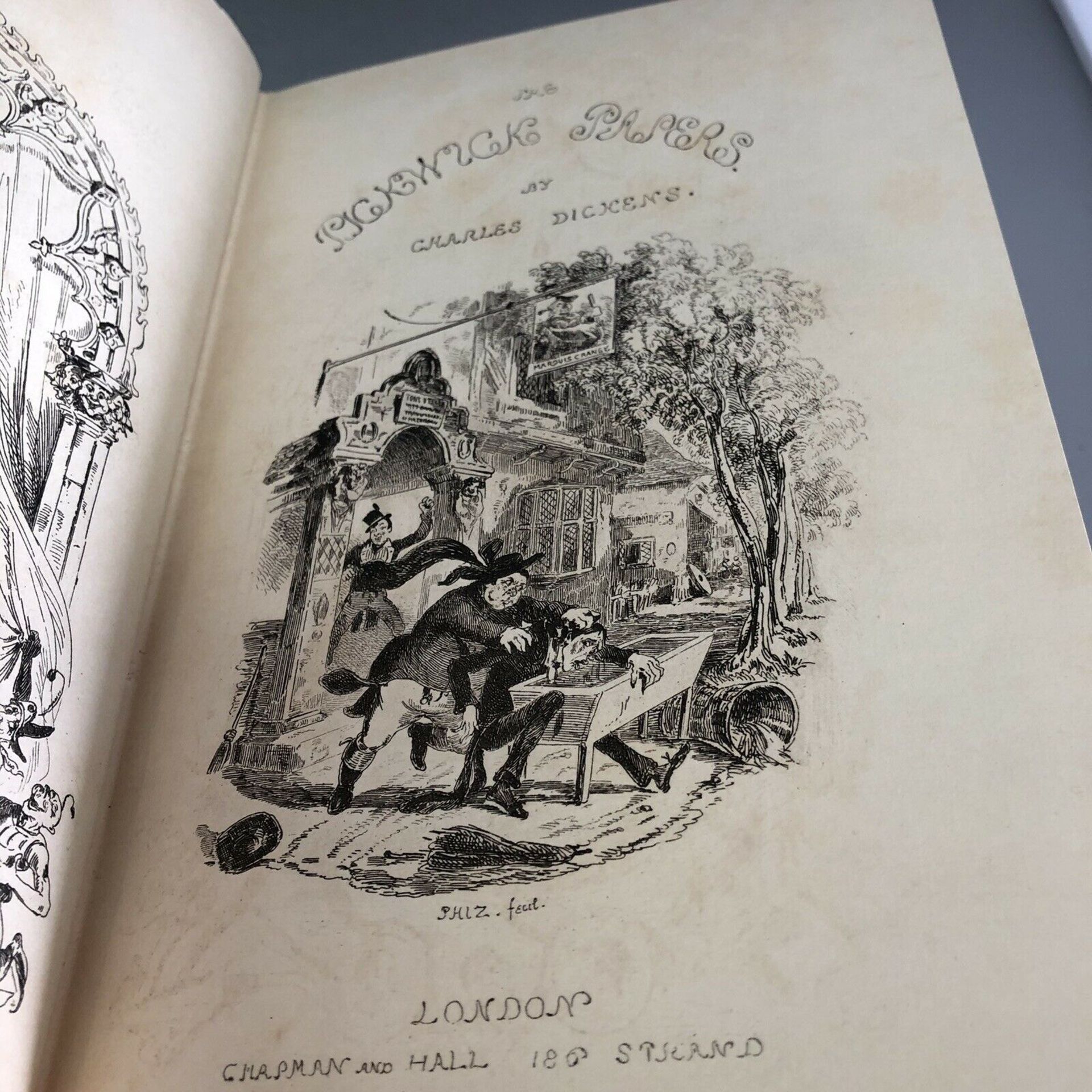 Charles Dickens The Posthumous Papers of the Pickwick Club I & II Lombard Street - Image 4 of 7