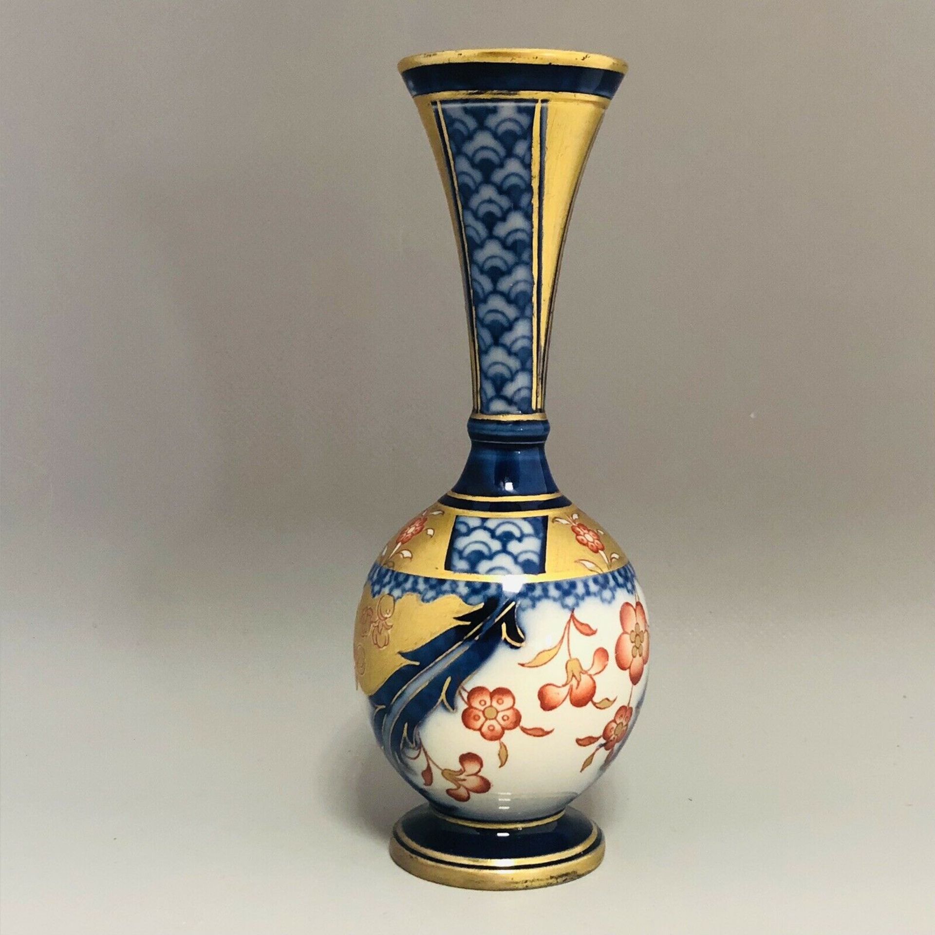 Antique William Moorcroft for James Macintyre Aurelian Ware Art Pottery Vase - Image 4 of 9