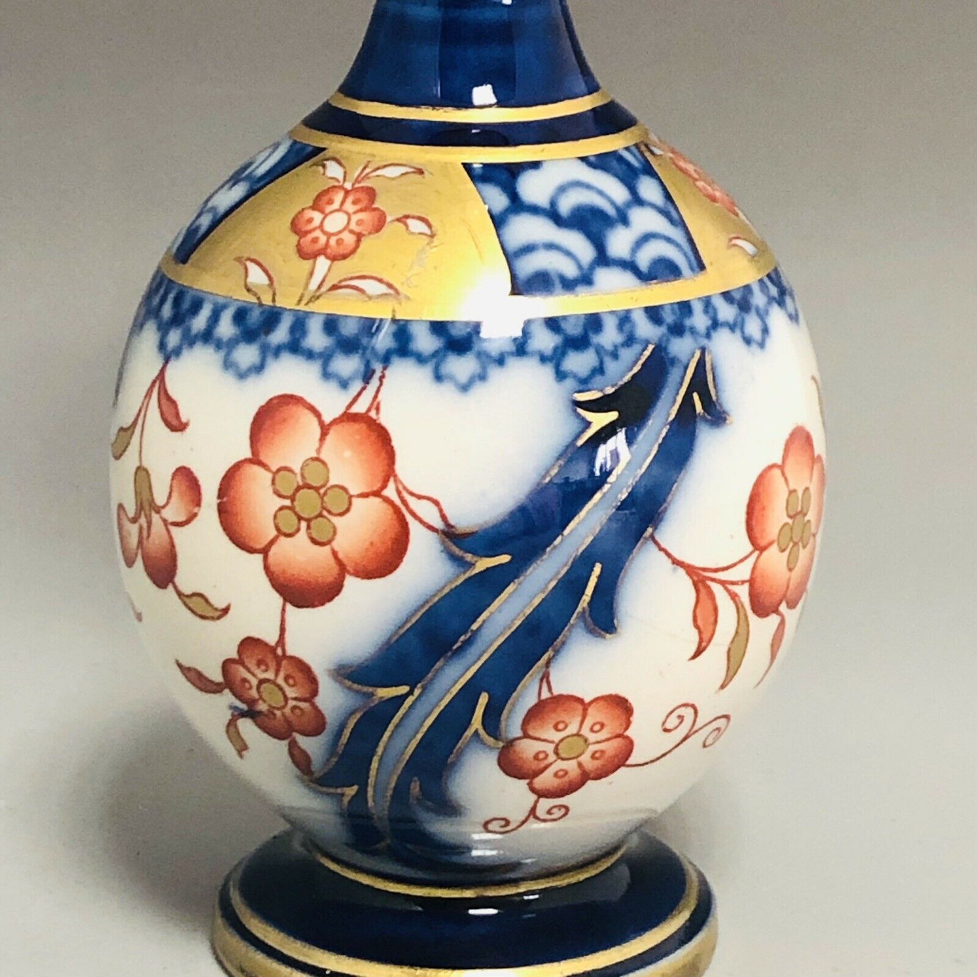 Antique William Moorcroft for James Macintyre Aurelian Ware Art Pottery Vase - Image 8 of 9