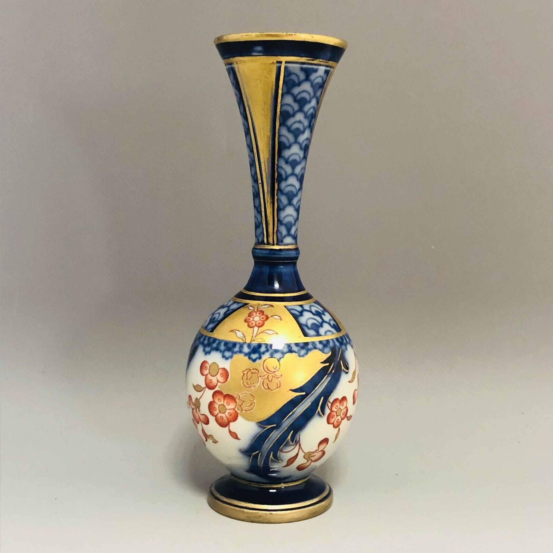 Antique William Moorcroft for James Macintyre Aurelian Ware Art Pottery Vase - Image 3 of 9