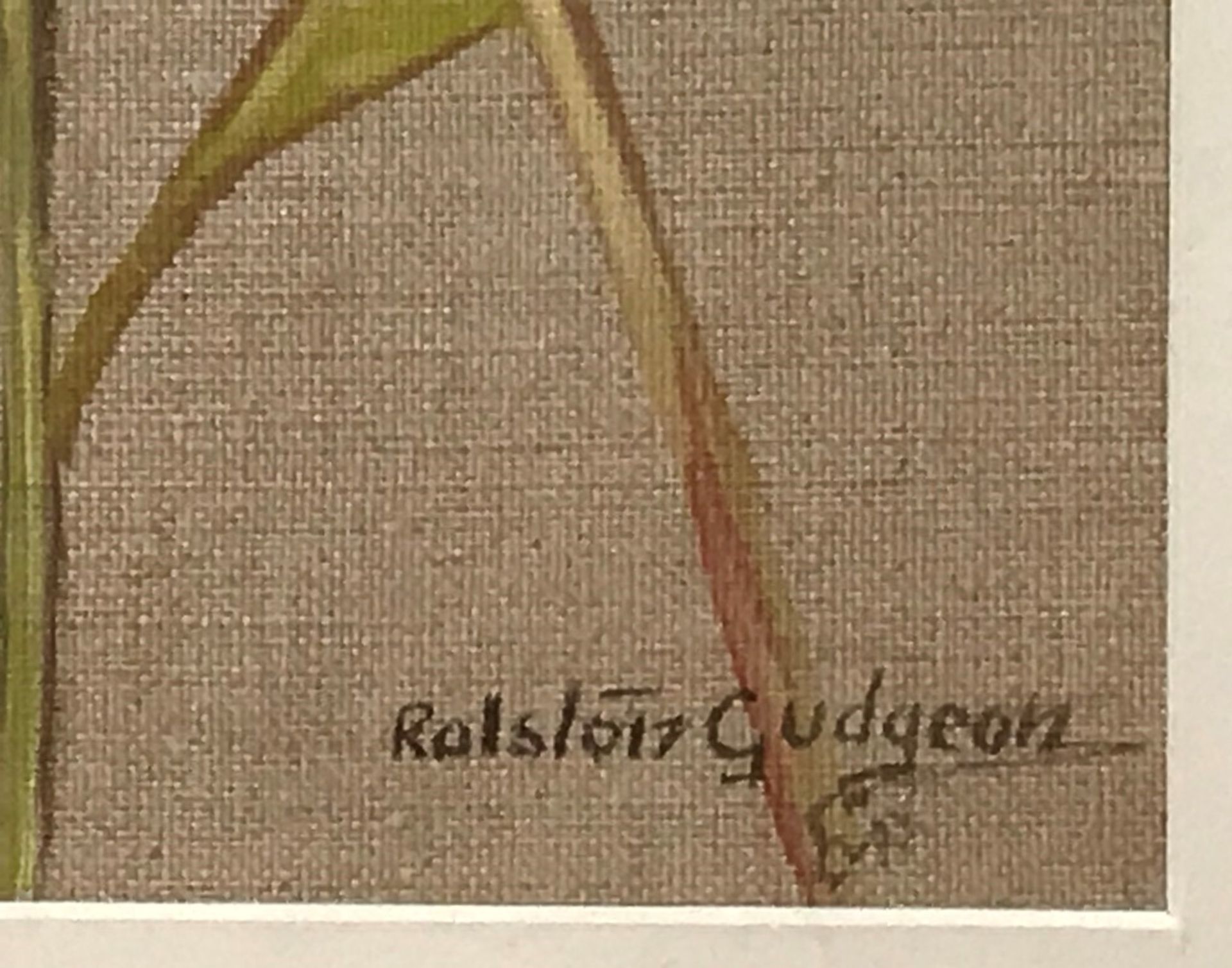 Ralston Gudgeon Rsw (1910 – 1984) Watercolour On Linen Yellow Hammer - Image 5 of 6