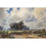 Thomas William Morley (English 1859-1925) Watercolour “On Hayes Common Kent” Exhibited R.A, R.I