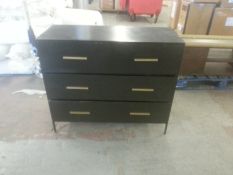 Untested Raw Swoon Furniture Returns – Bedside Table and Chest of Drawers - 8 Items - RRP £2,742.00