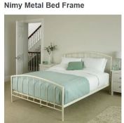 New & Sealed Packaging – Nimy Metal Bed Frame - Items 5 - RRP £395.00