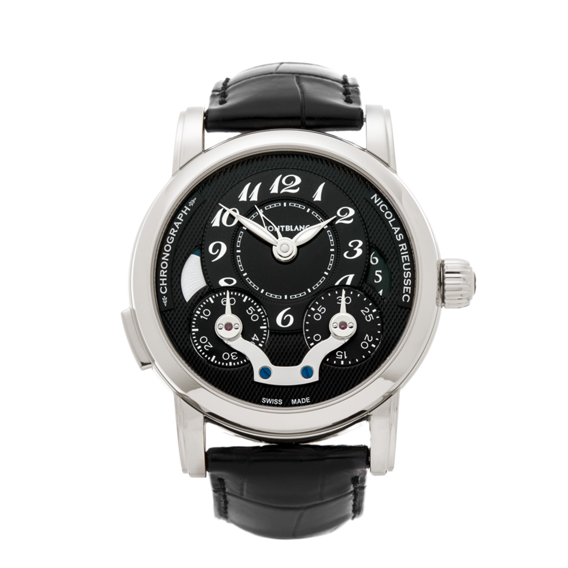 2017 Montblanc Nicolas Rieussec 43mm Stainless Steel - 106488 - Image 2 of 6