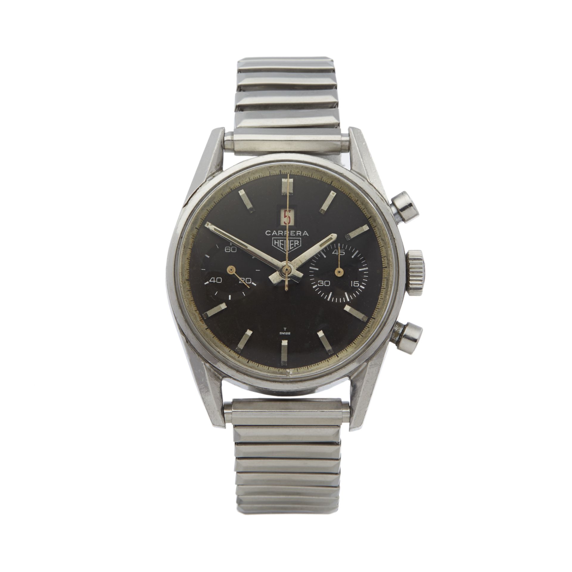 1966 Heuer Carrera Stainless Steel - 3147 N - Image 7 of 22