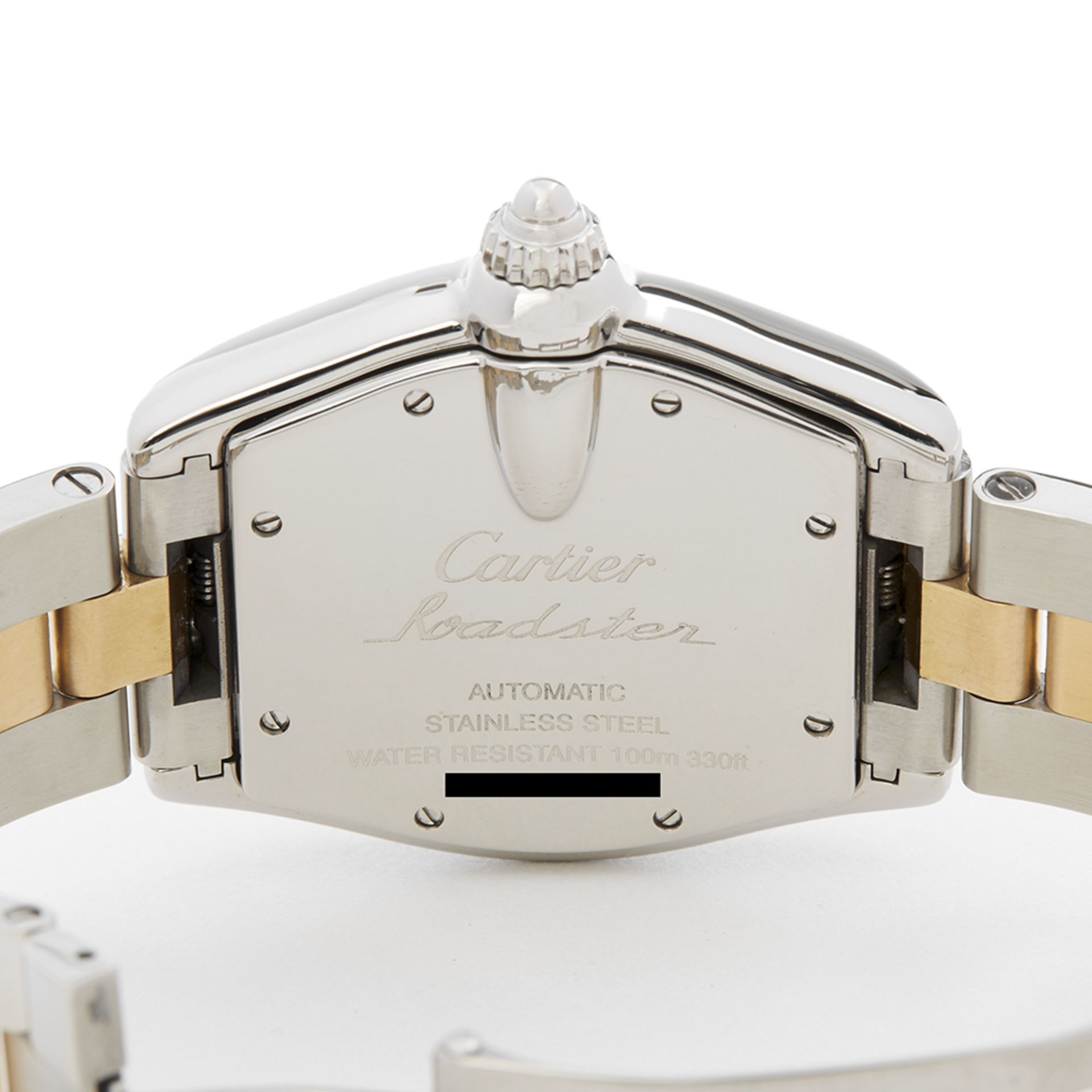 2010 Cartier Roadster Stainless Steel & 18K Yellow Gold - 2510 or W62031Y4 - Image 7 of 9