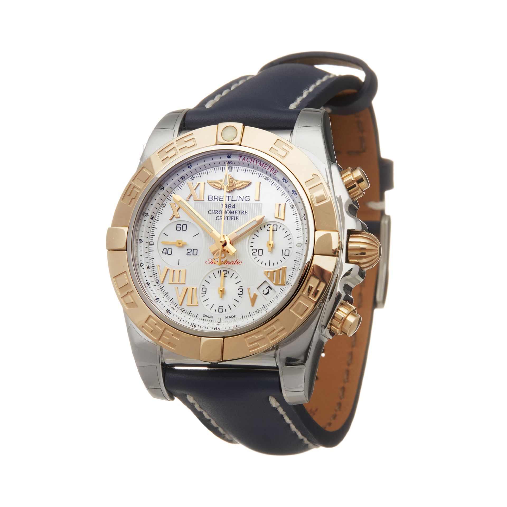 2018 Breitling Chronomat Stainless Steel & 18K Yellow Gold - CB14012