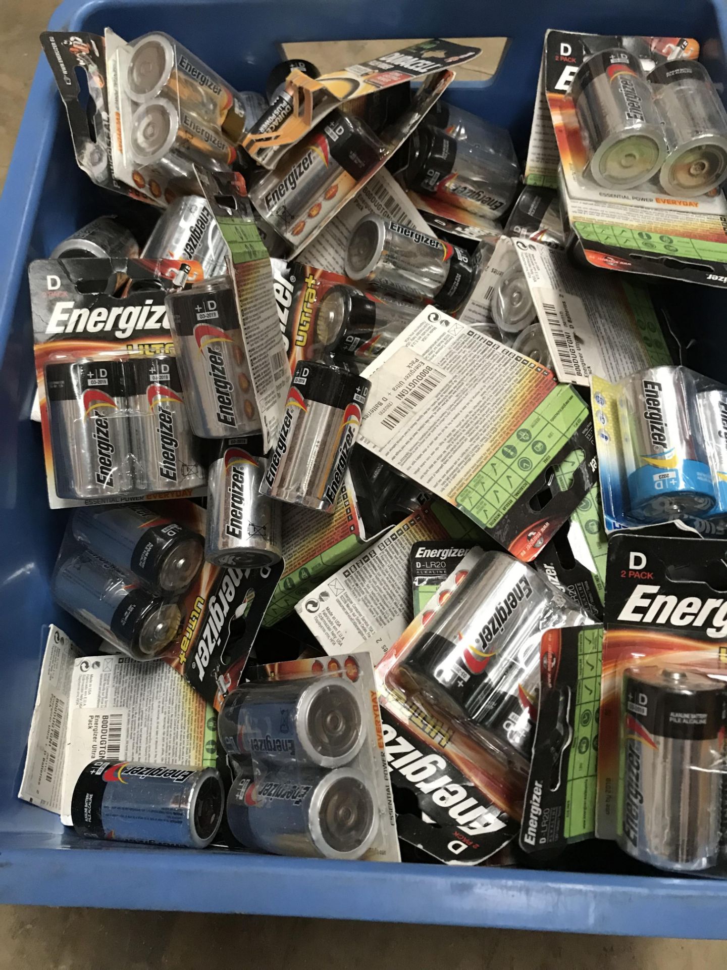 Tub of New Batteries - Image 8 of 8