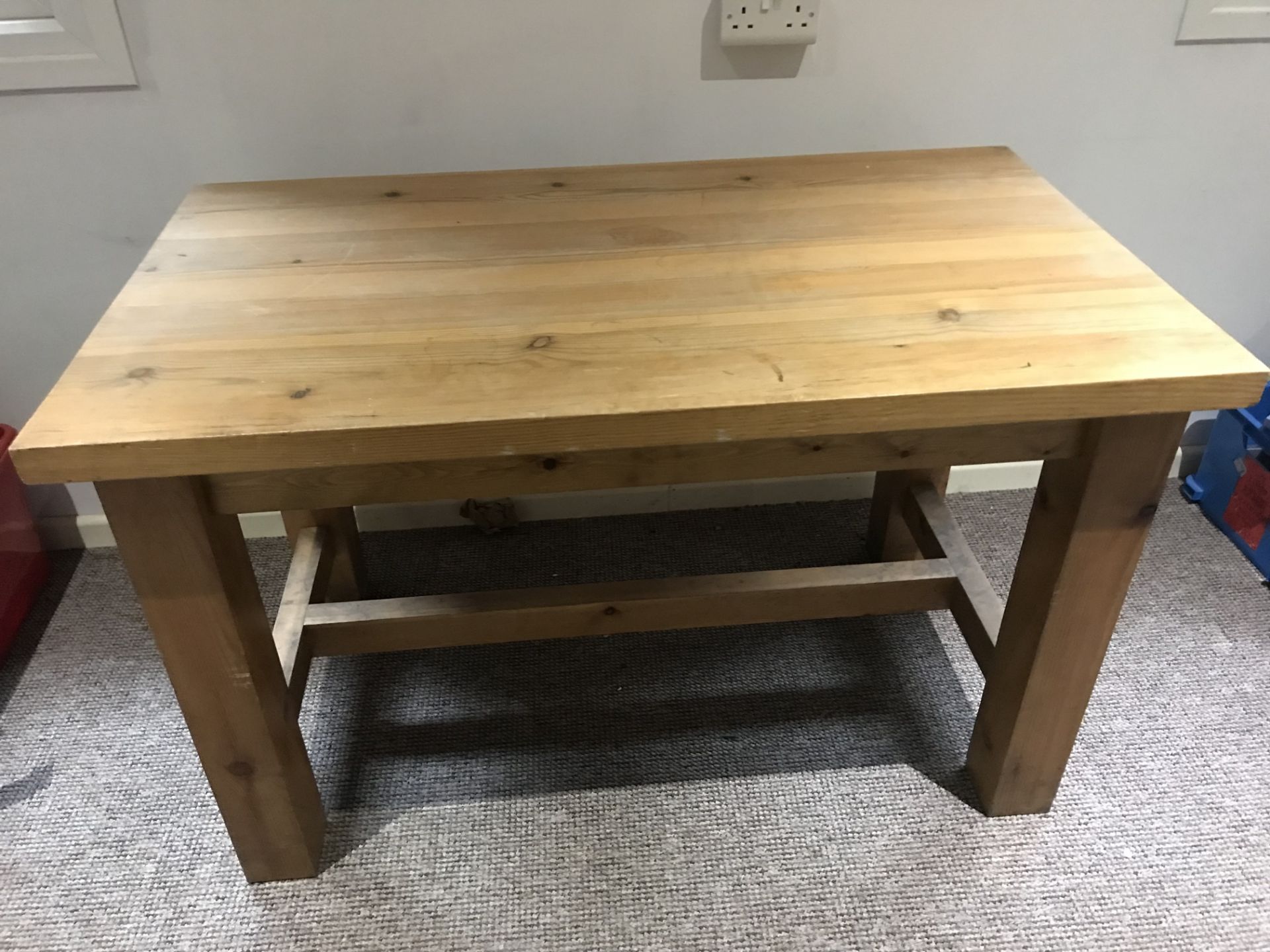 Oak Table - Bespoke Made - Image 2 of 4