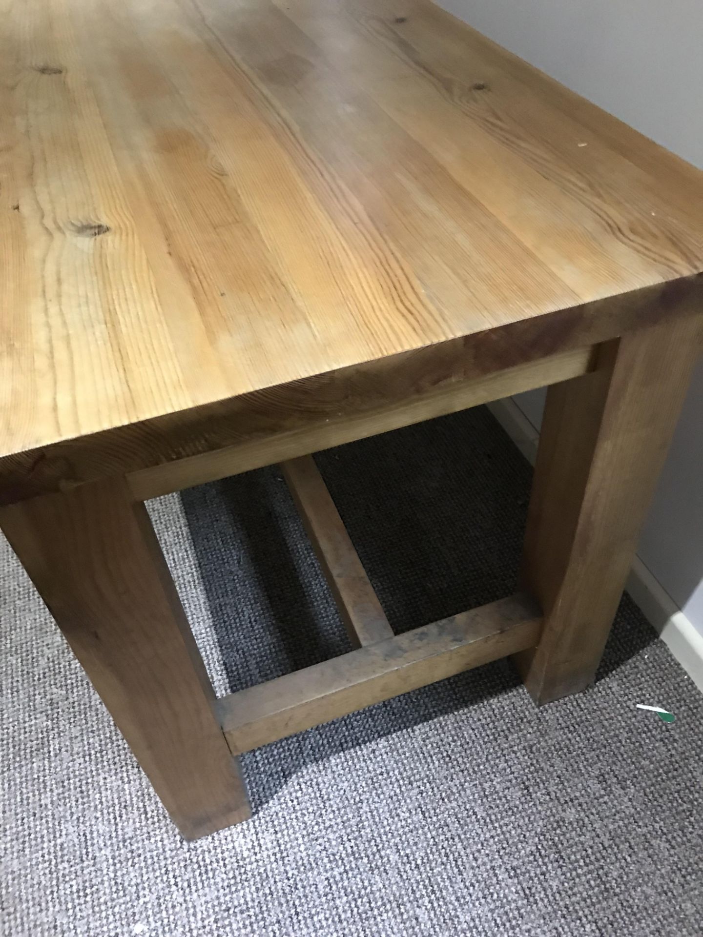 Oak Table - Bespoke Made - Image 4 of 4