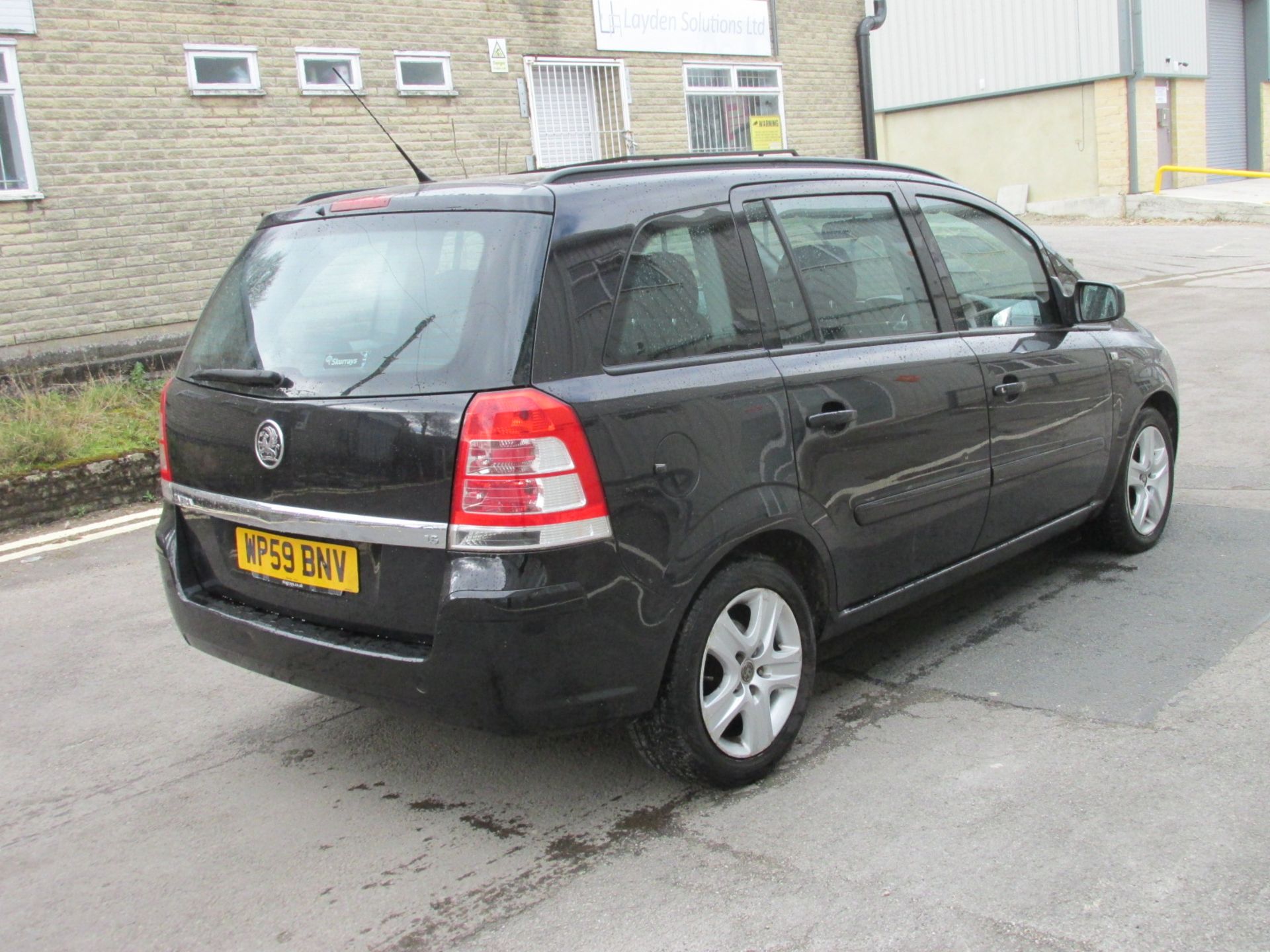 2010 Vauxhall Zafira 1.6 Exclusive 7 Seater Low Mileage - NO VAT on hammer - Image 7 of 14