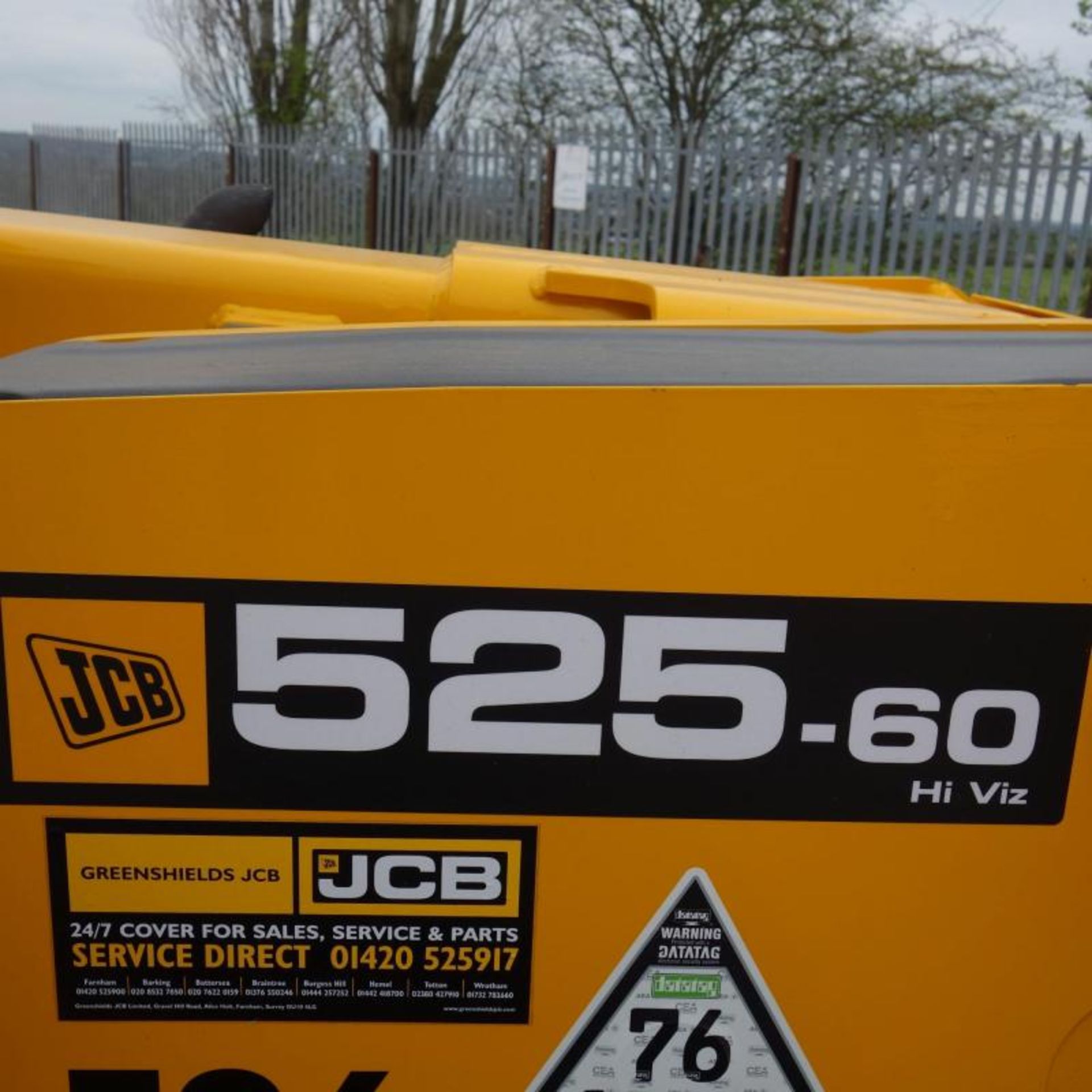 2018 JCB 525-60 HI-VIZ Telehandler - Image 7 of 12