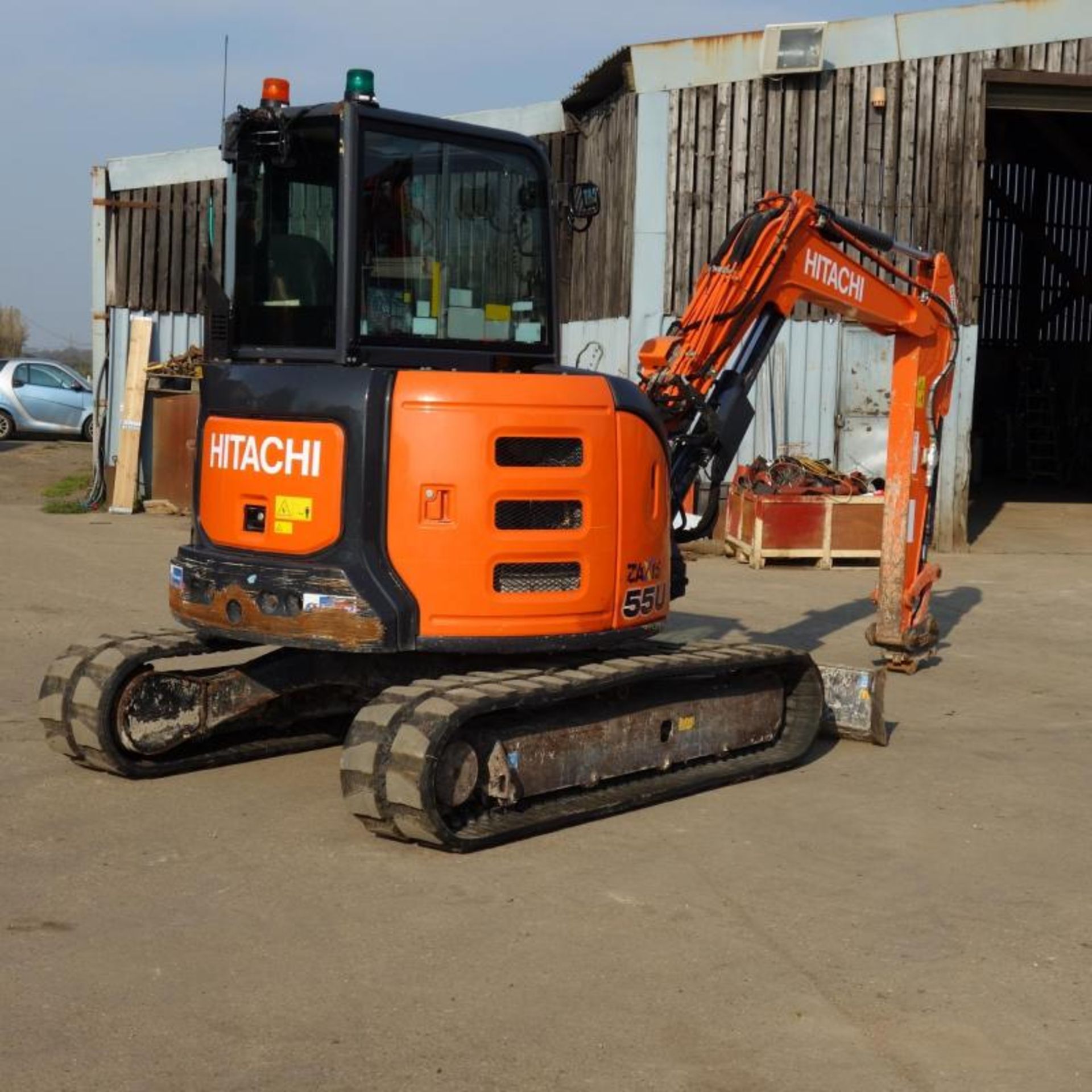 2015 Hitachi Zaxis U55 Digger - Bild 3 aus 12