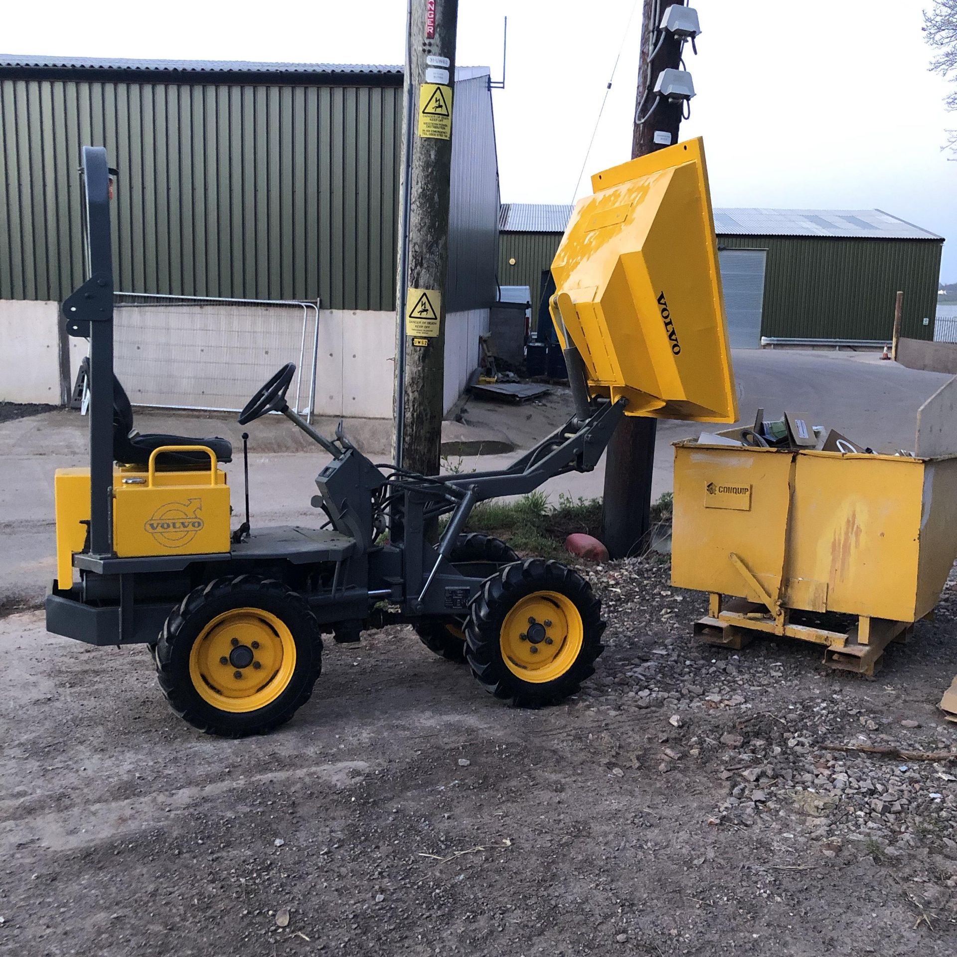 Volvo Hi Lift Dumper ED750 - Image 3 of 10