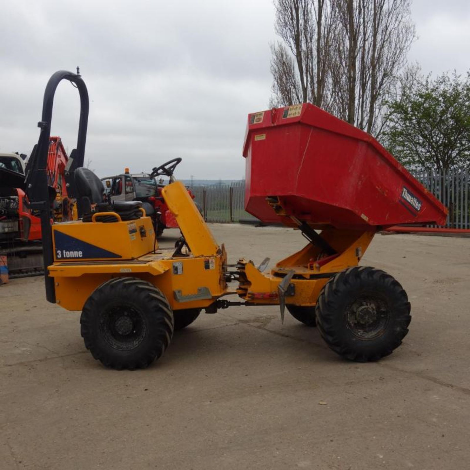 2015 Thwaites 3 Ton Swivel Dumper - Bild 3 aus 10