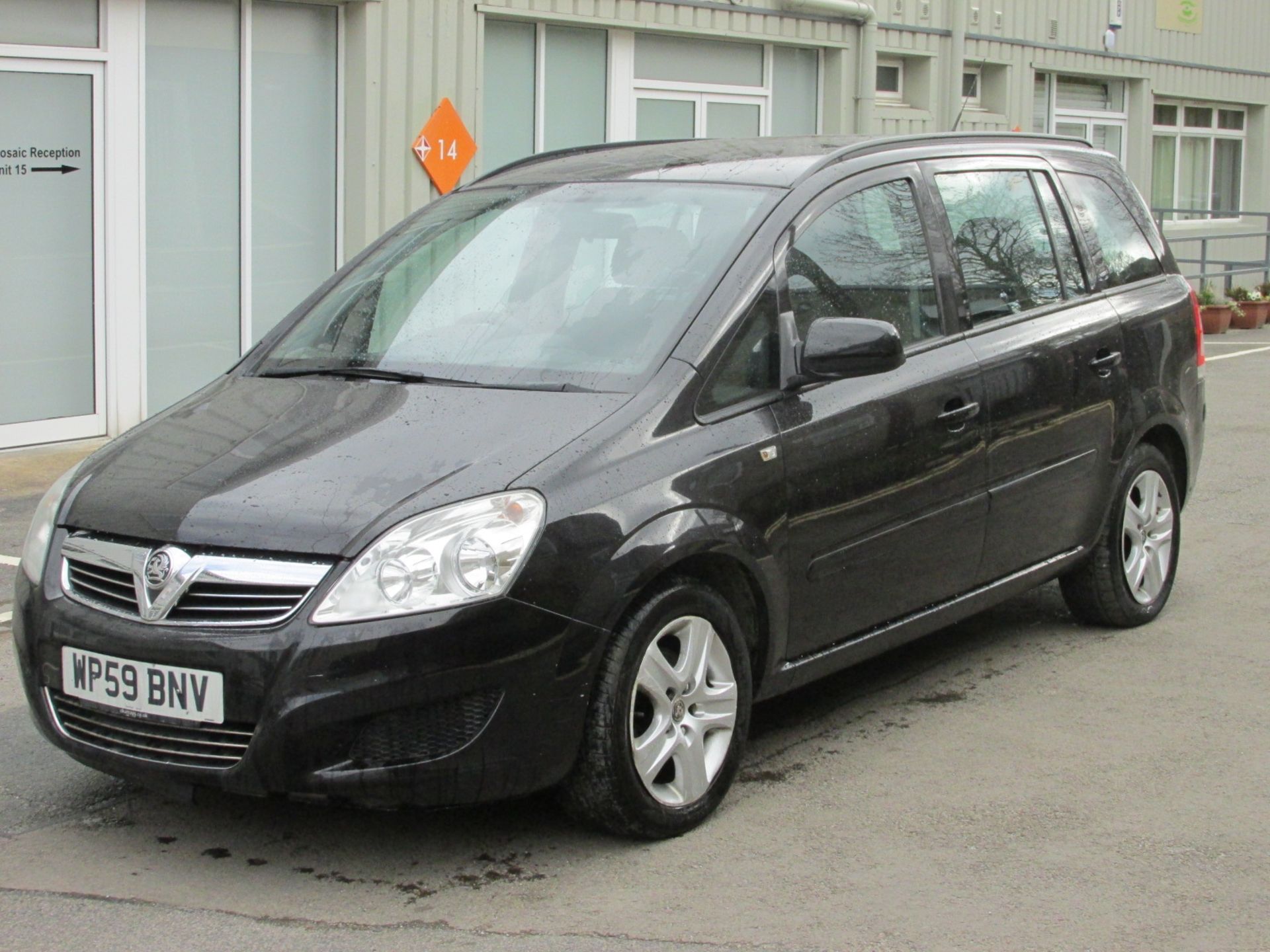2010 Vauxhall Zafira 1.6 Exclusive 7 Seater Low Mileage - NO VAT on hammer
