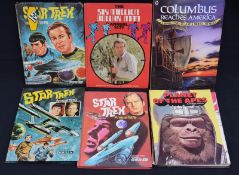 6 Annuals Including Star Trek And Planet Of The Apes