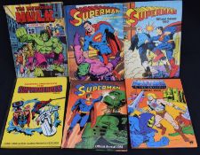 6 Annuals including Superman, The Hulk and Masters Of The Universe