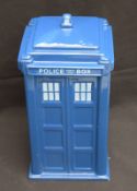 Large Porcelain Tardis Biscuit Container