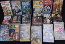 Collection Of 18 Dr Who VHS Tapes