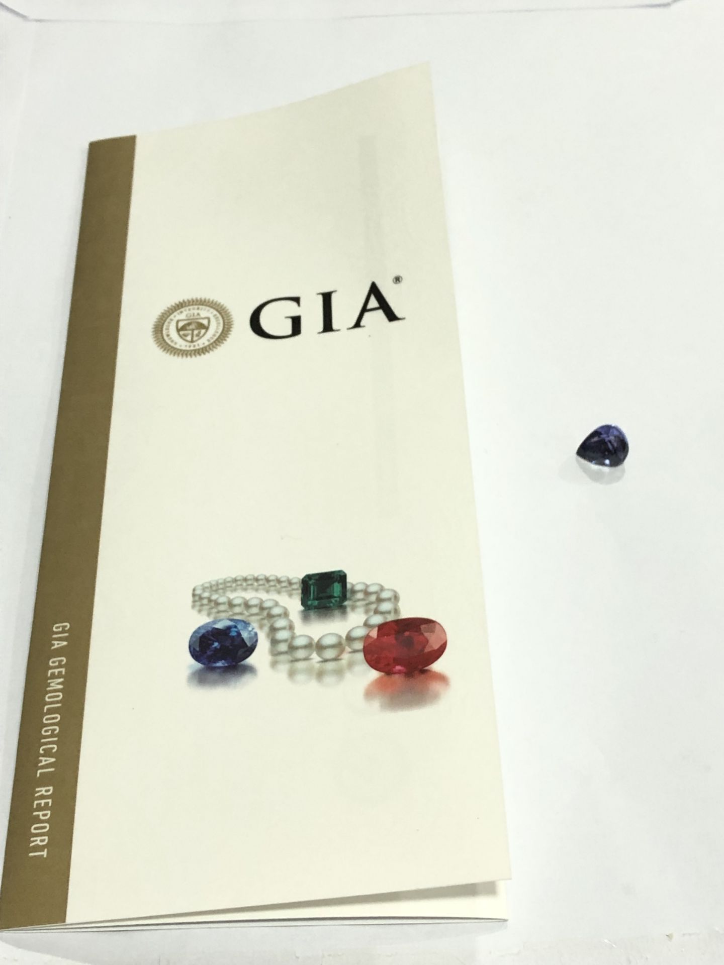 6.08ct Natural Tanzanite with GIA Certificate - Image 3 of 4