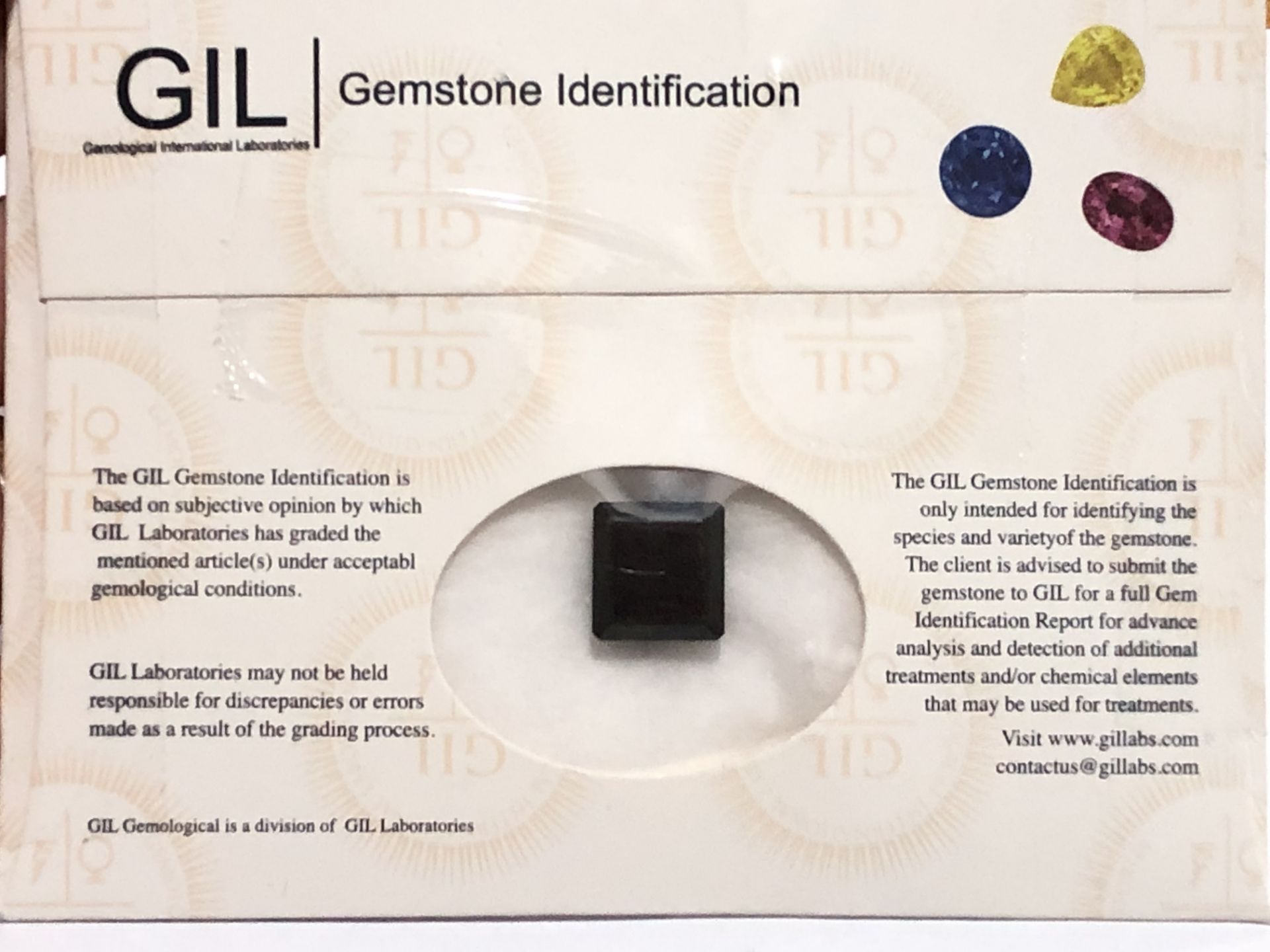 13.11ct Natural Tourmaline with GIL Certificate