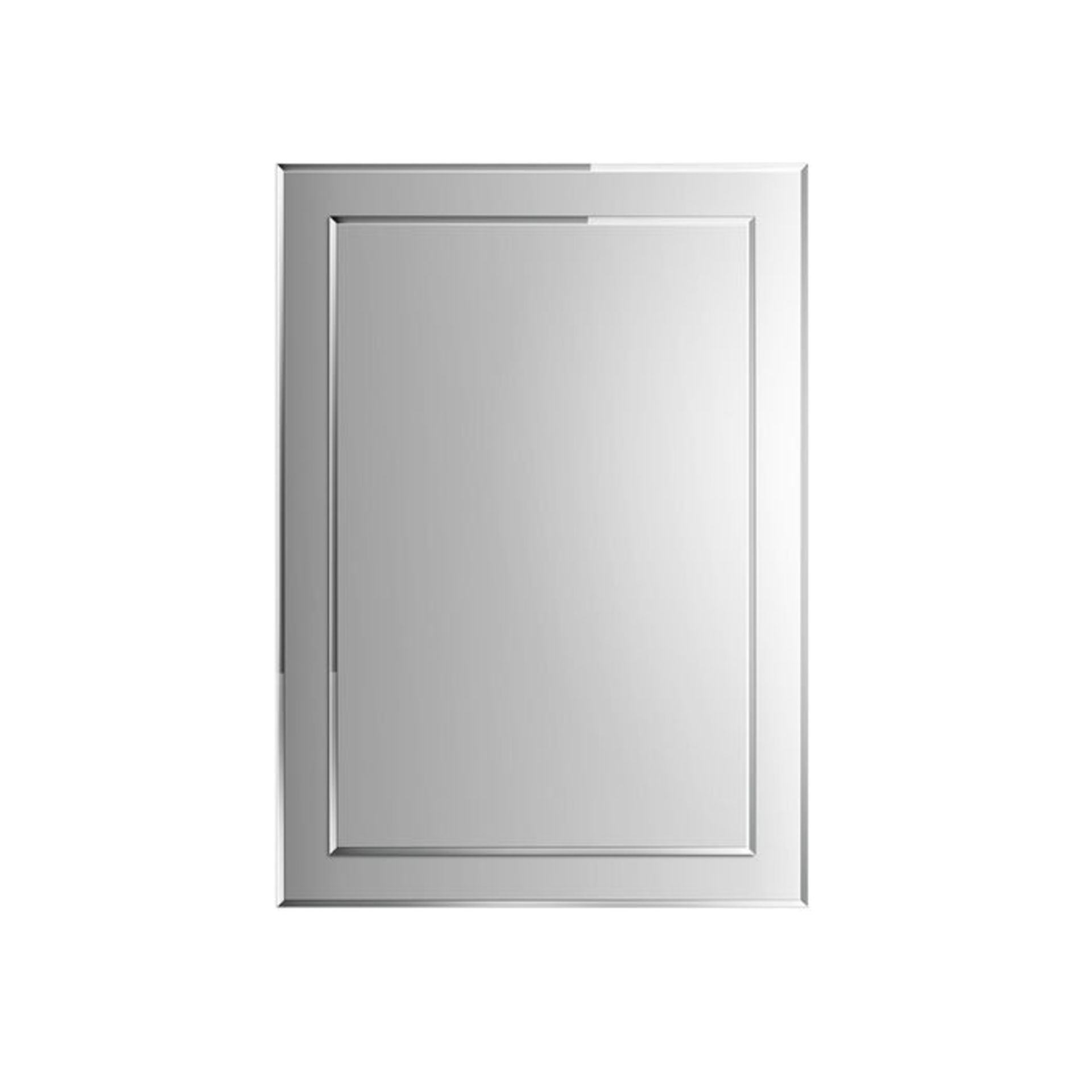 (LP82) 500x700mm Bevel Mirror. Comes fully assembled for added convenience Versatile with a choice - Image 2 of 2