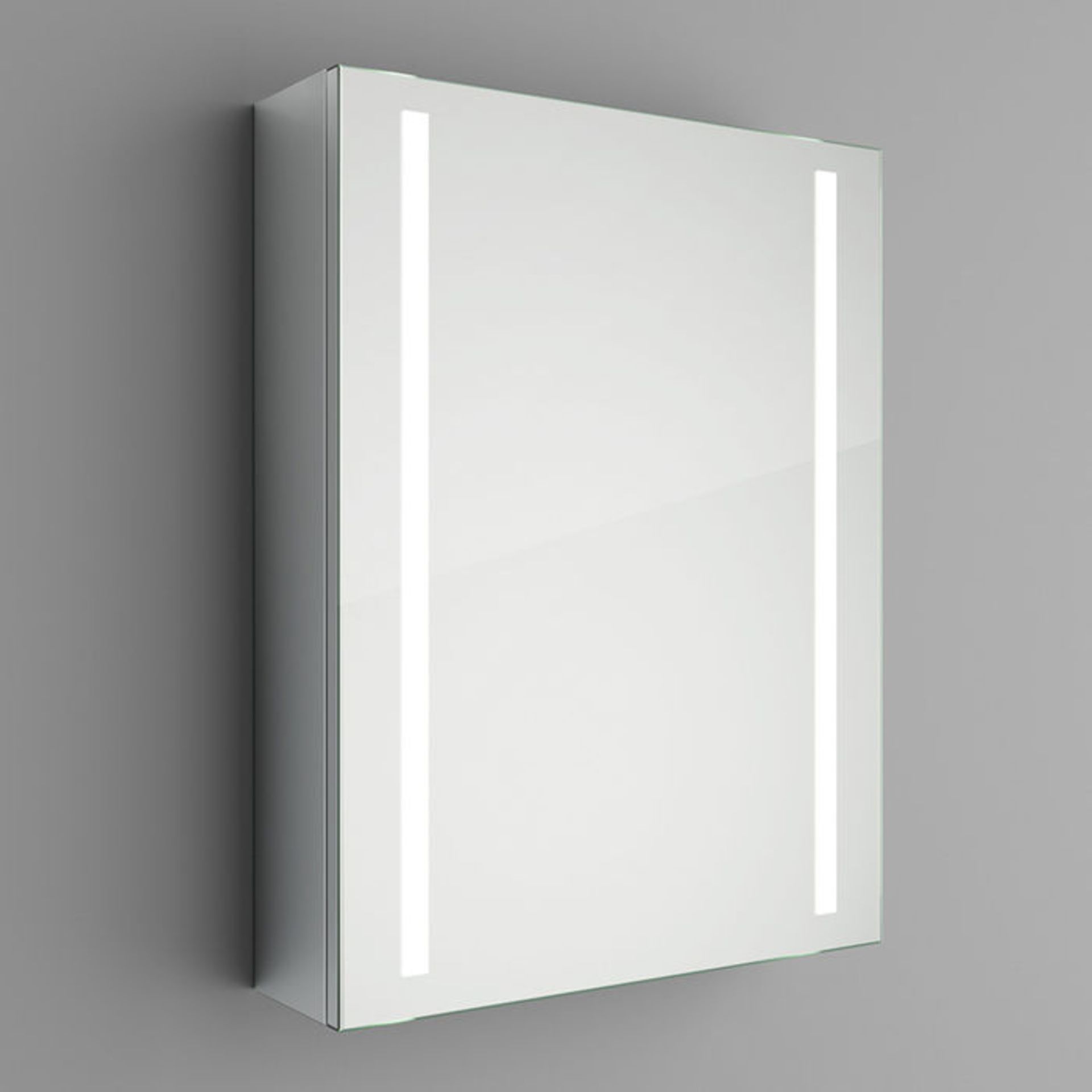 (LP24) 500x650mm Dawn Illuminated LED Mirror Cabinet. RRP £499.99. Energy efficient LED lighting, - Image 6 of 6