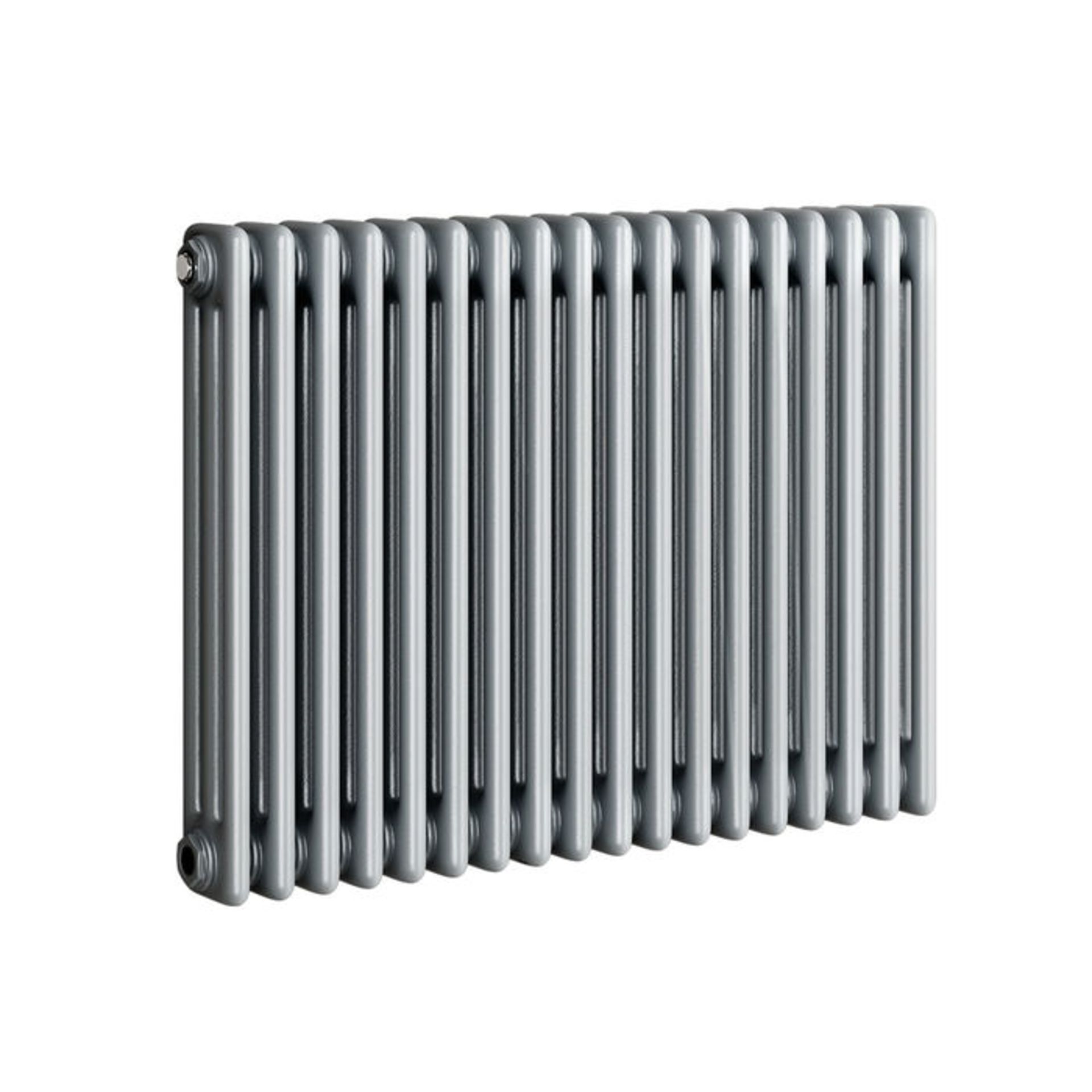 (LP34) 600x820mm Earl Grey Triple Panel Horizontal Colosseum Radiator. RRP £459.99. For elegant - Image 4 of 4