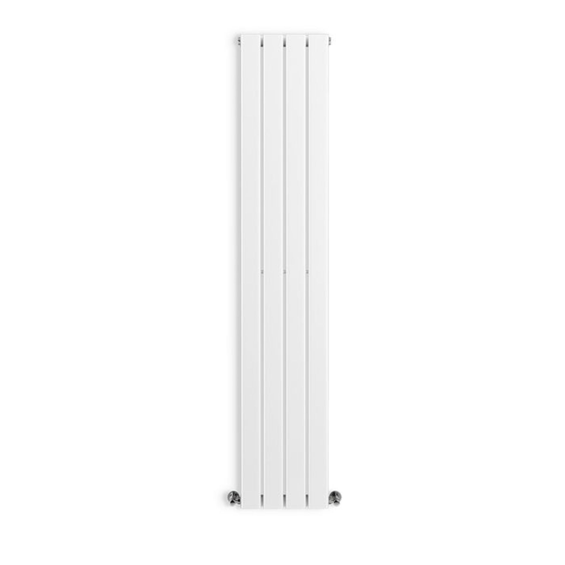 (LP41) 1600x300mm White Panel Vertical Radiator. RRP £184.00. Low carbon steel, high-quality white - Image 2 of 2