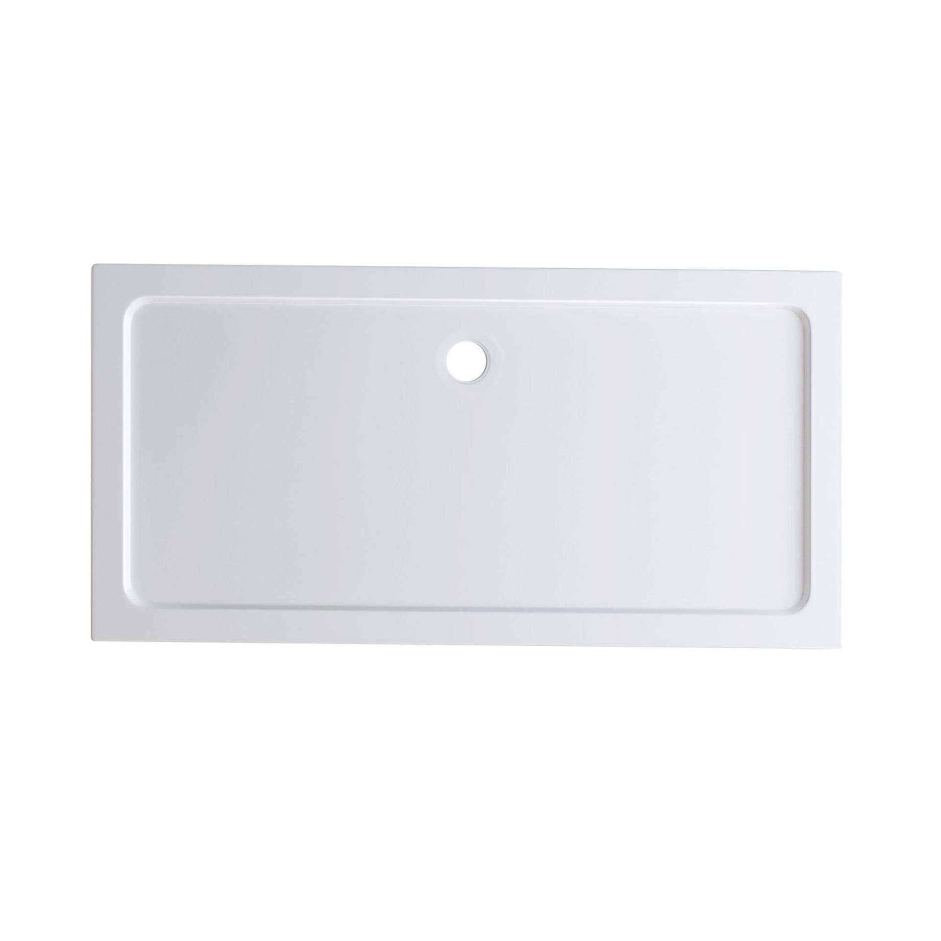 (LP53) 1600x800mm Rectangular Ultra Slim Stone Shower Tray.Low profile ultra slim design Gel