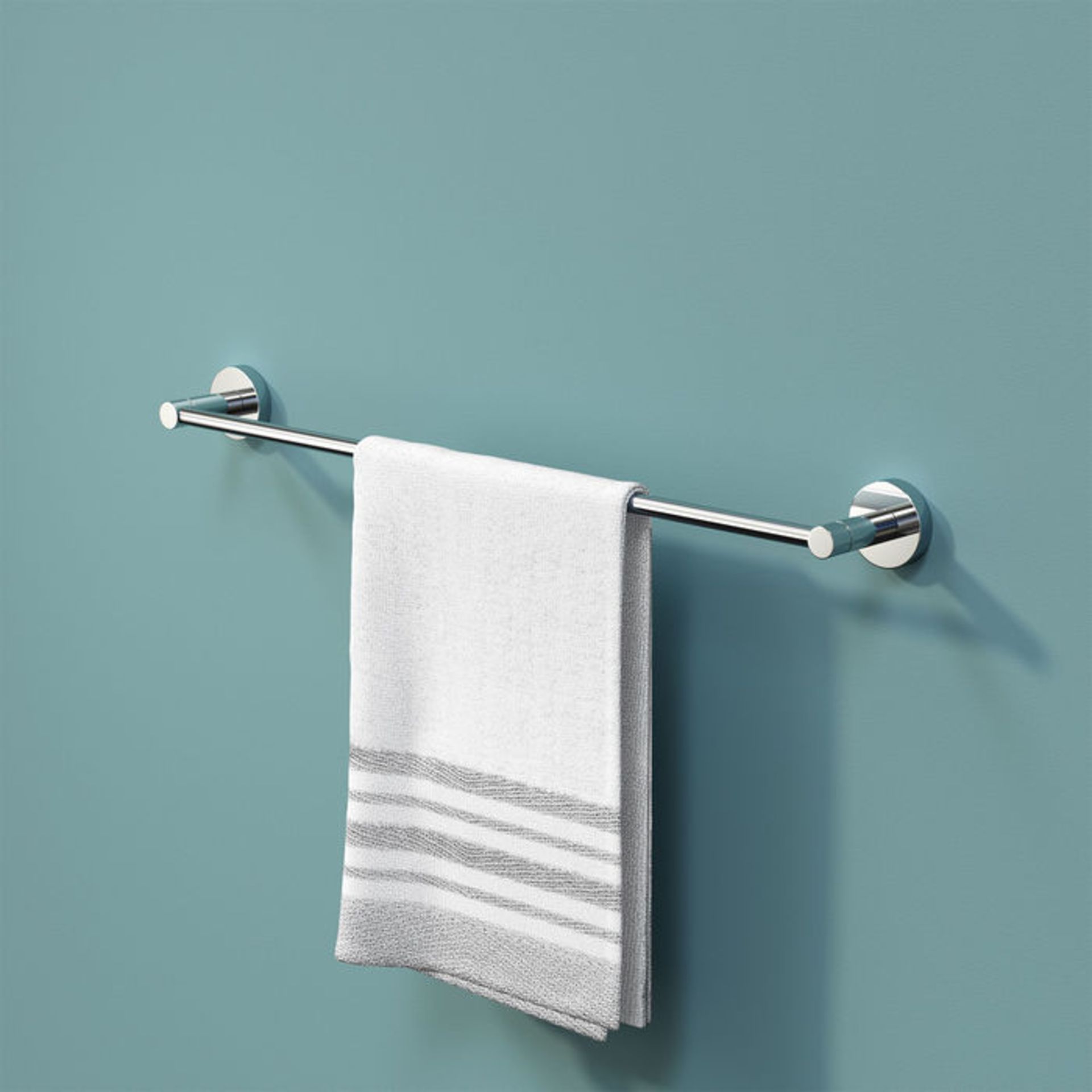(NF116) Finsbury Towel Rail. Designed to conceal all fittings Completes your bathroom with a - Image 2 of 4