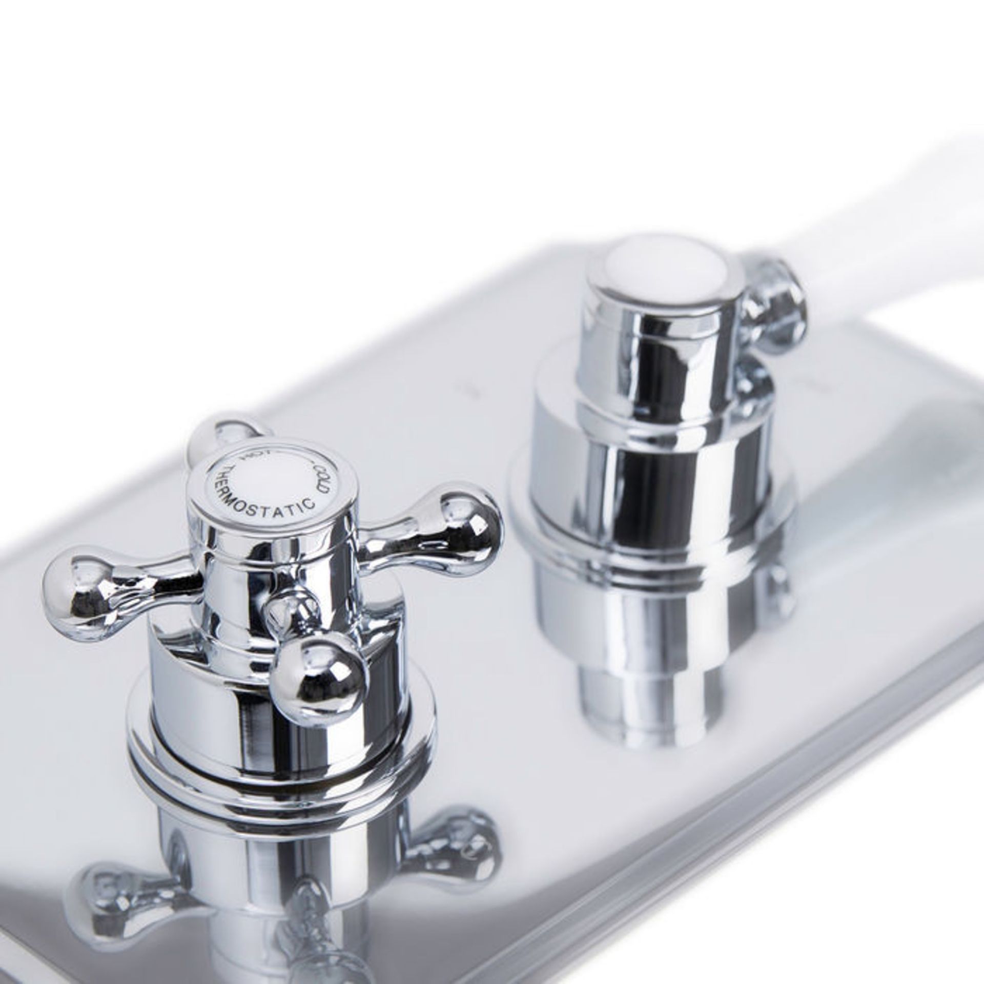 (DA75) Traditional One way Concealed Mixer Valve. Chrome plated solid brass Built in anti-scalding - Image 2 of 2