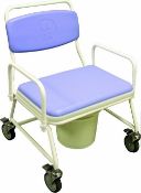 NRS Healthcare Bariatric Mobile Commode