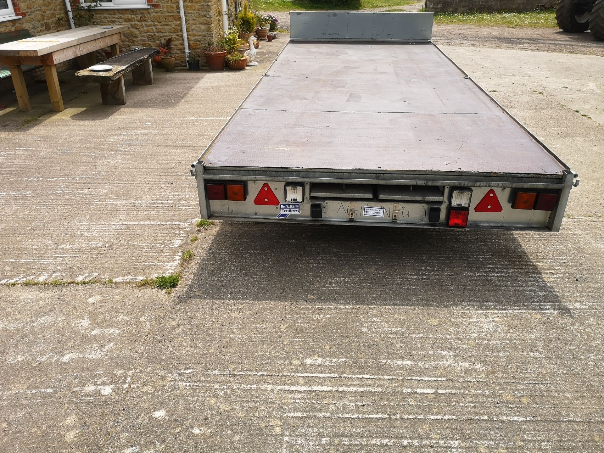 Ifor Williams 16 x 6.6 Twin Axle Flatbed Trailer - Image 2 of 4