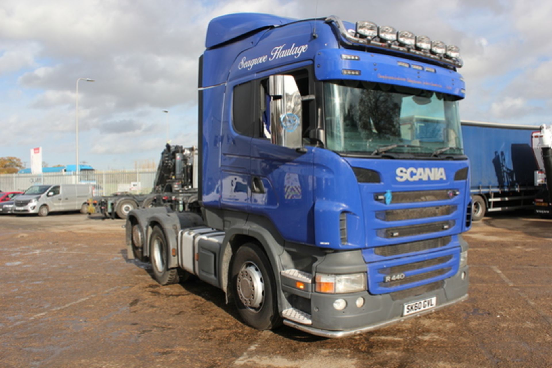 scania, tag tractor unit wet kit