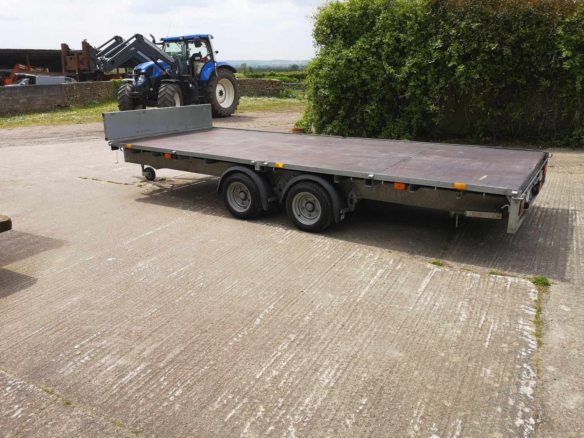 Ifor Williams 16 x 6.6 Twin Axle Flatbed Trailer - Image 3 of 4