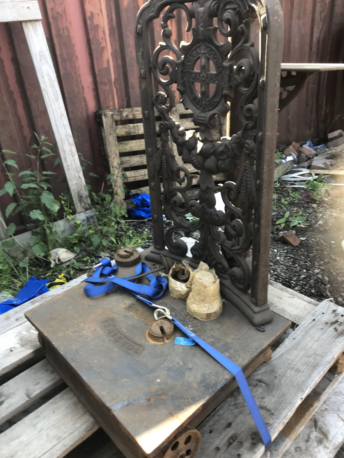 Old Cast Iron Scales