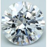 0.70 Carat, GIA Certified, Natural IF Diamond