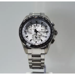 Seiko Astron Dual Time GPS Solar Chronograph Watch